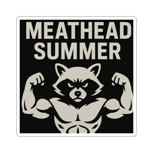 Meathead Summer Kiss-Cut Stickers - Fun Fitness Decals for Summer Vibes